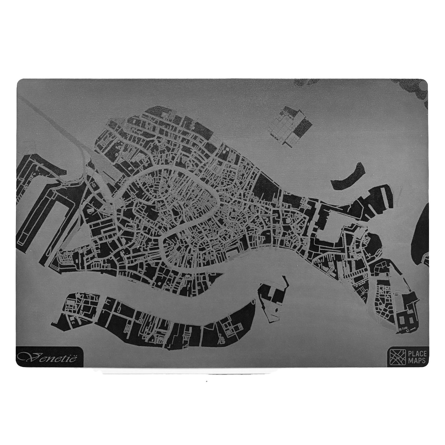 Place Maps Placemat Zwart