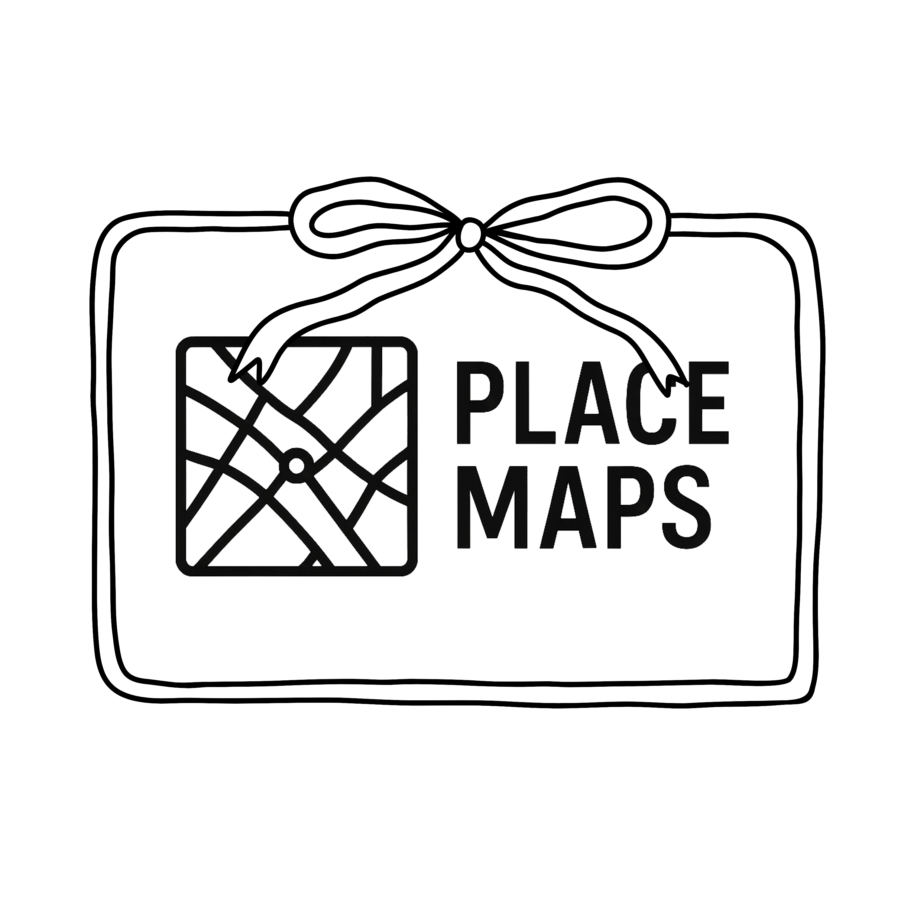 Place Maps Digital Gift Card - Cadeaubon voor unieke locaties