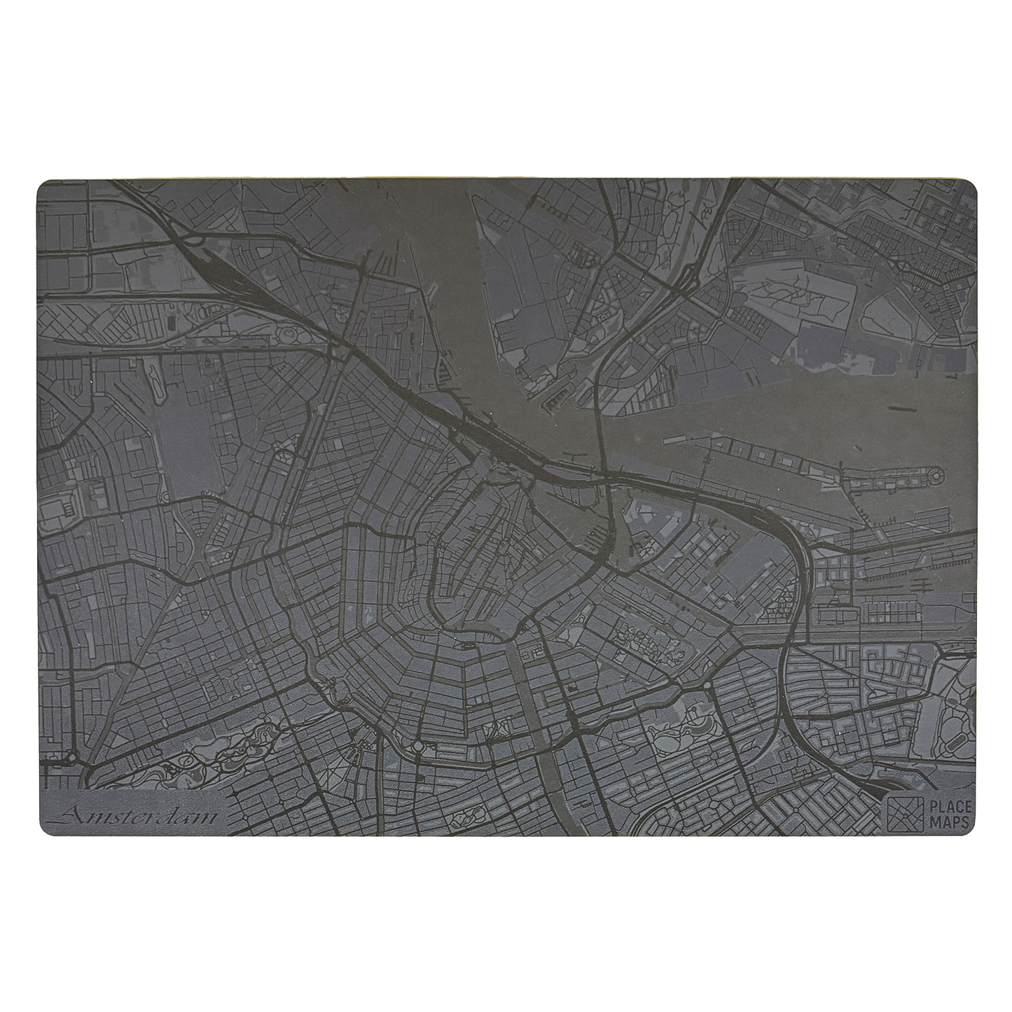 Place Maps Placemat Leigrijs