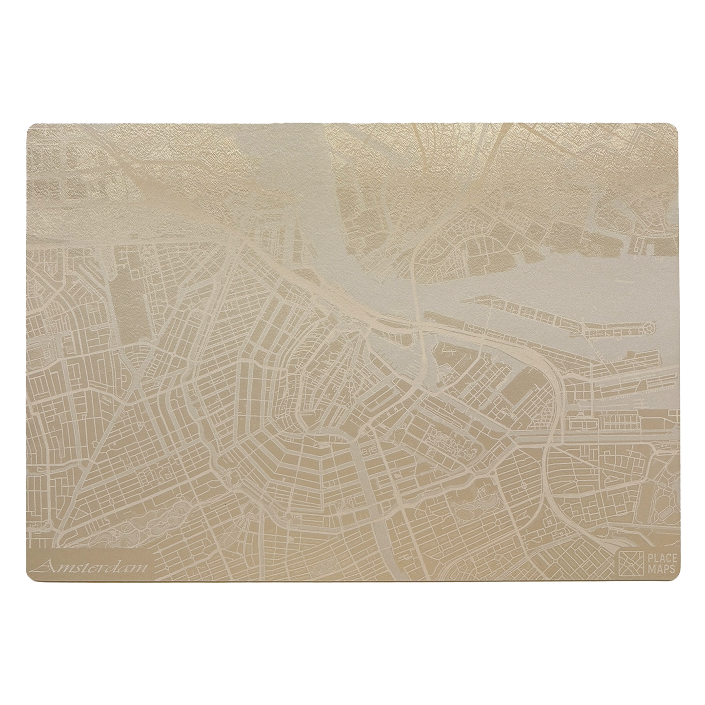 Place Maps Placemat Champagne