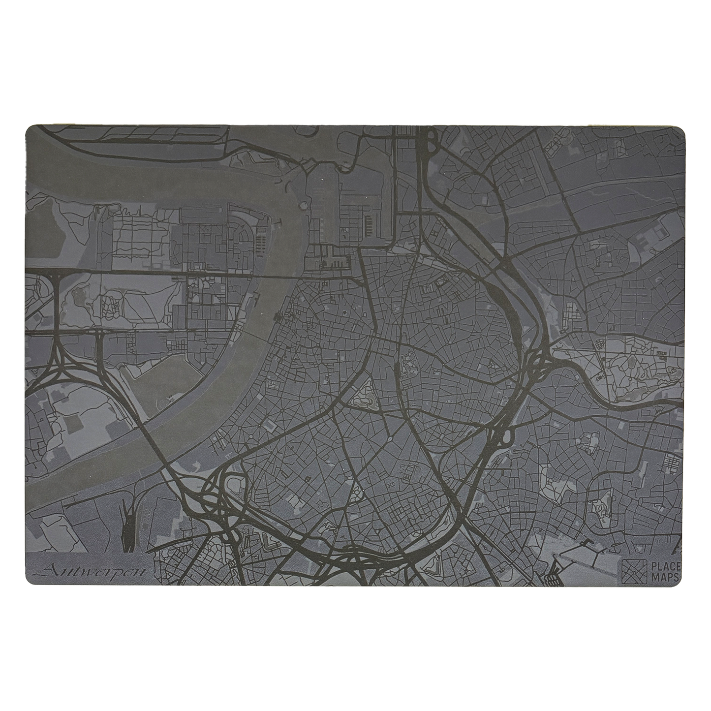 Place Maps Placemat Leigrijs