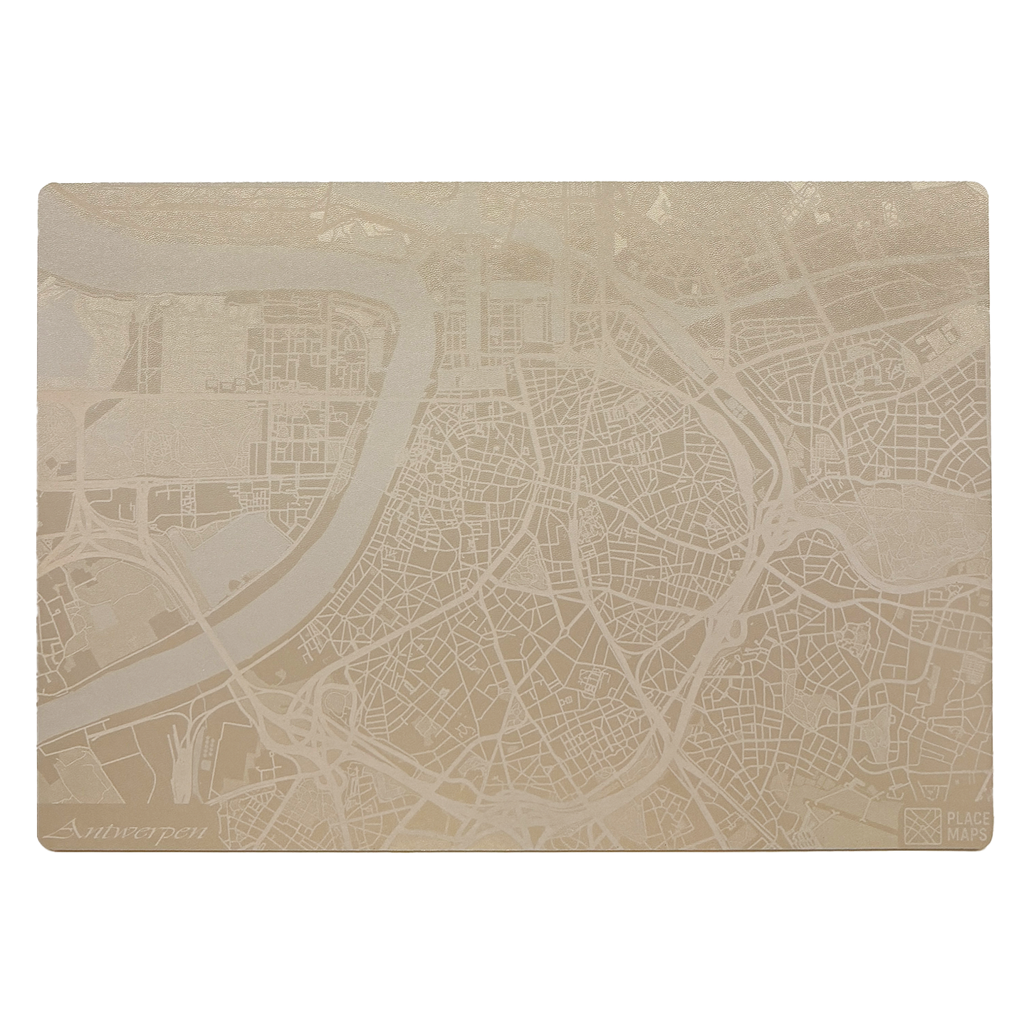 Place Maps Placemat Champagne