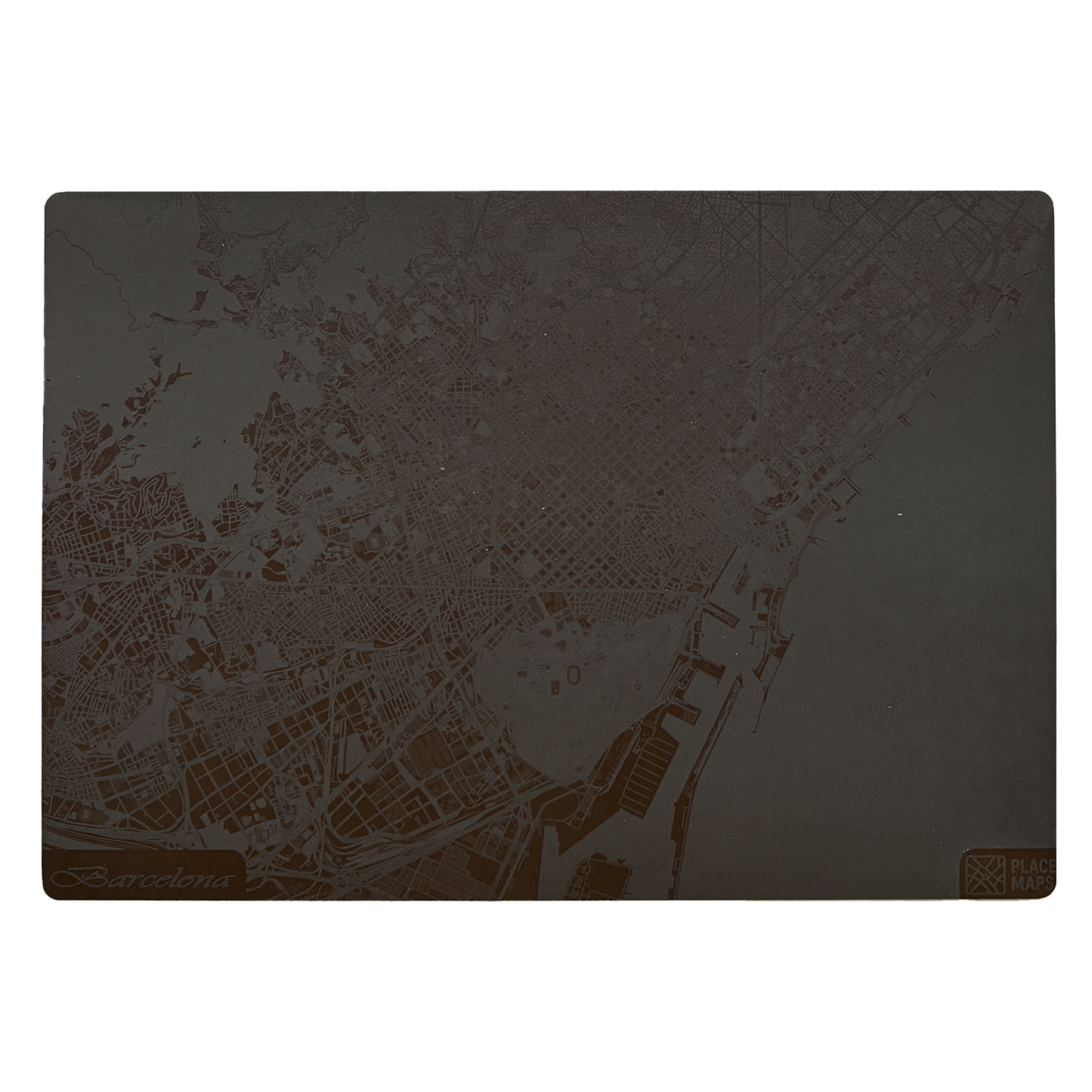 Place Maps Placemat Cacaobruin