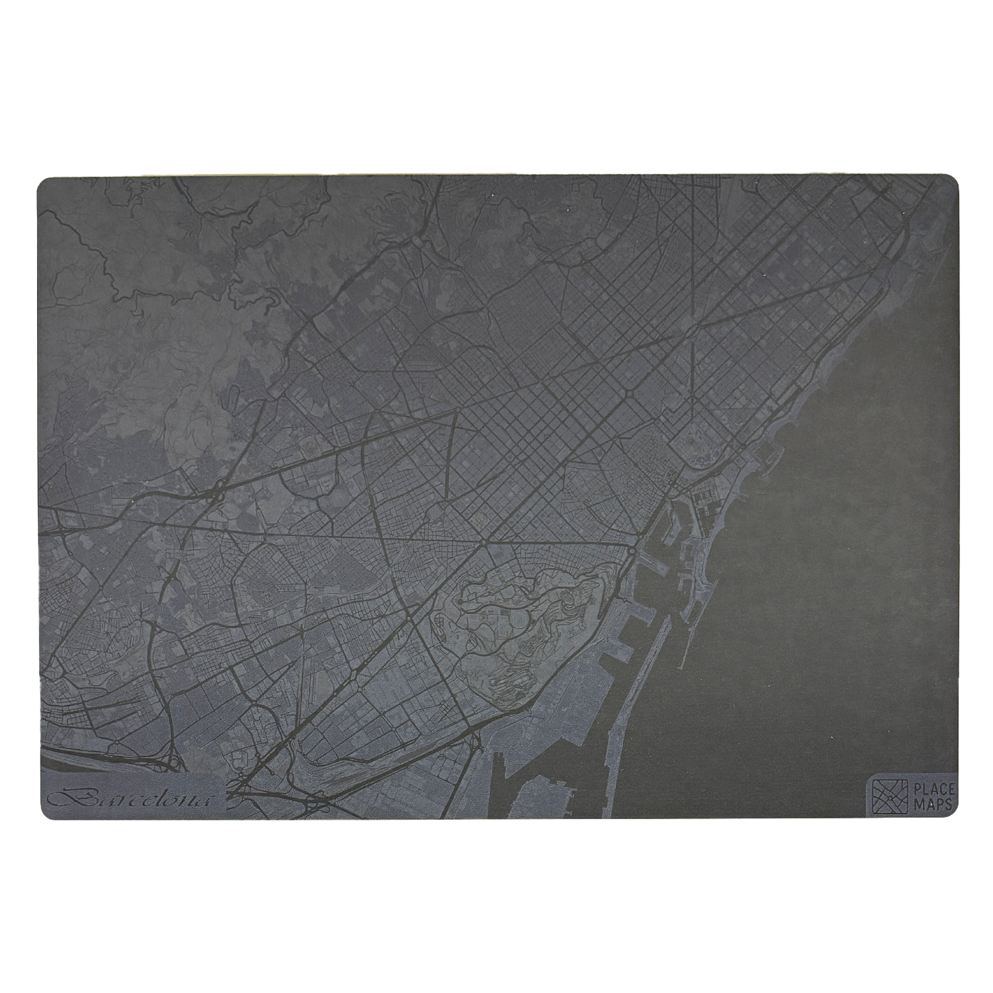 Place Maps Placemat Leigrijs