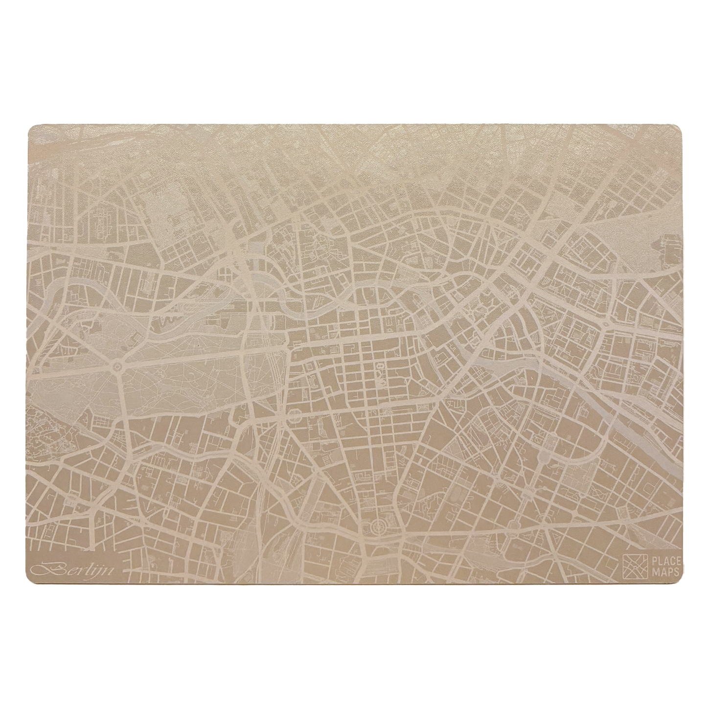 Place Maps Placemat Champagne