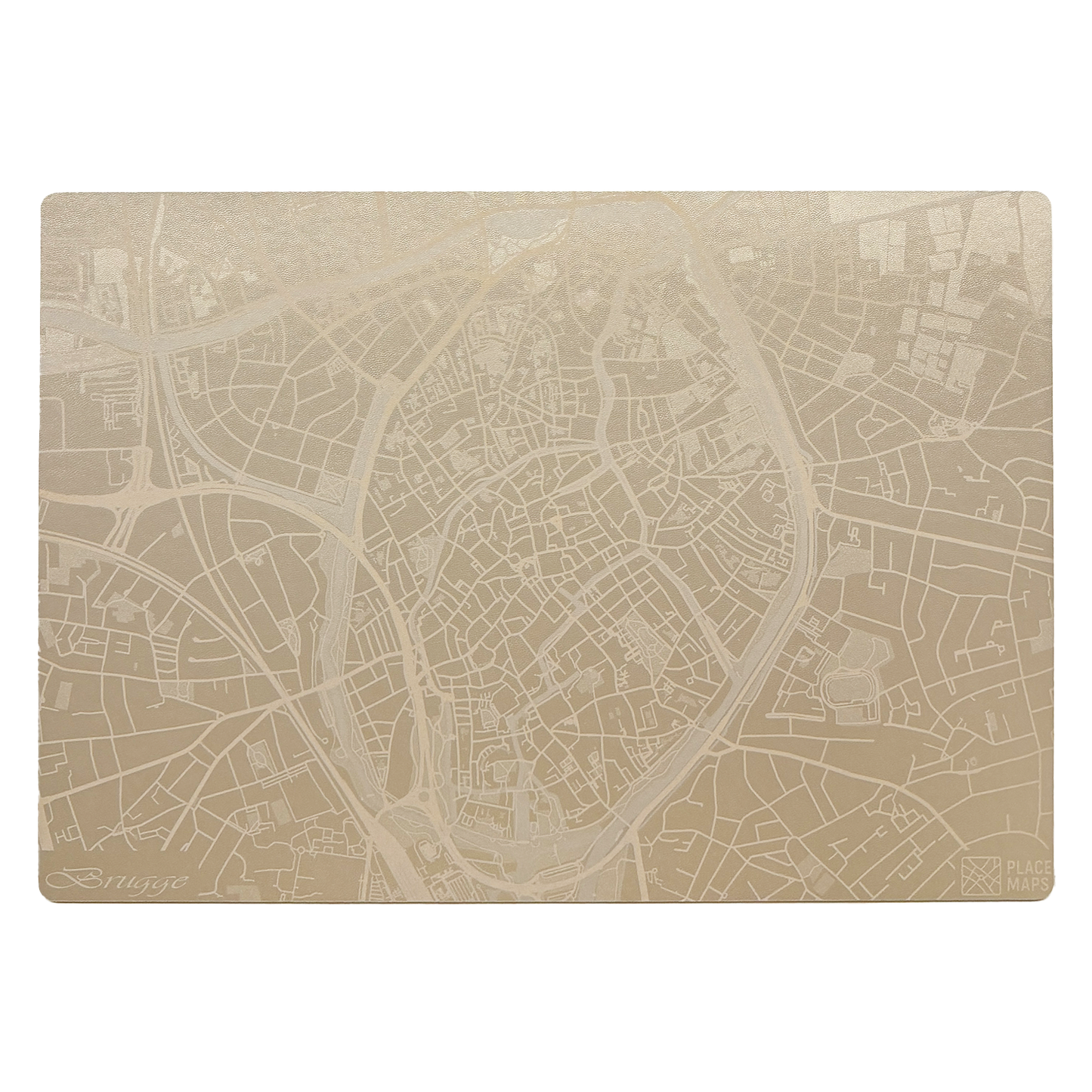 Place Maps Placemat Champagne
