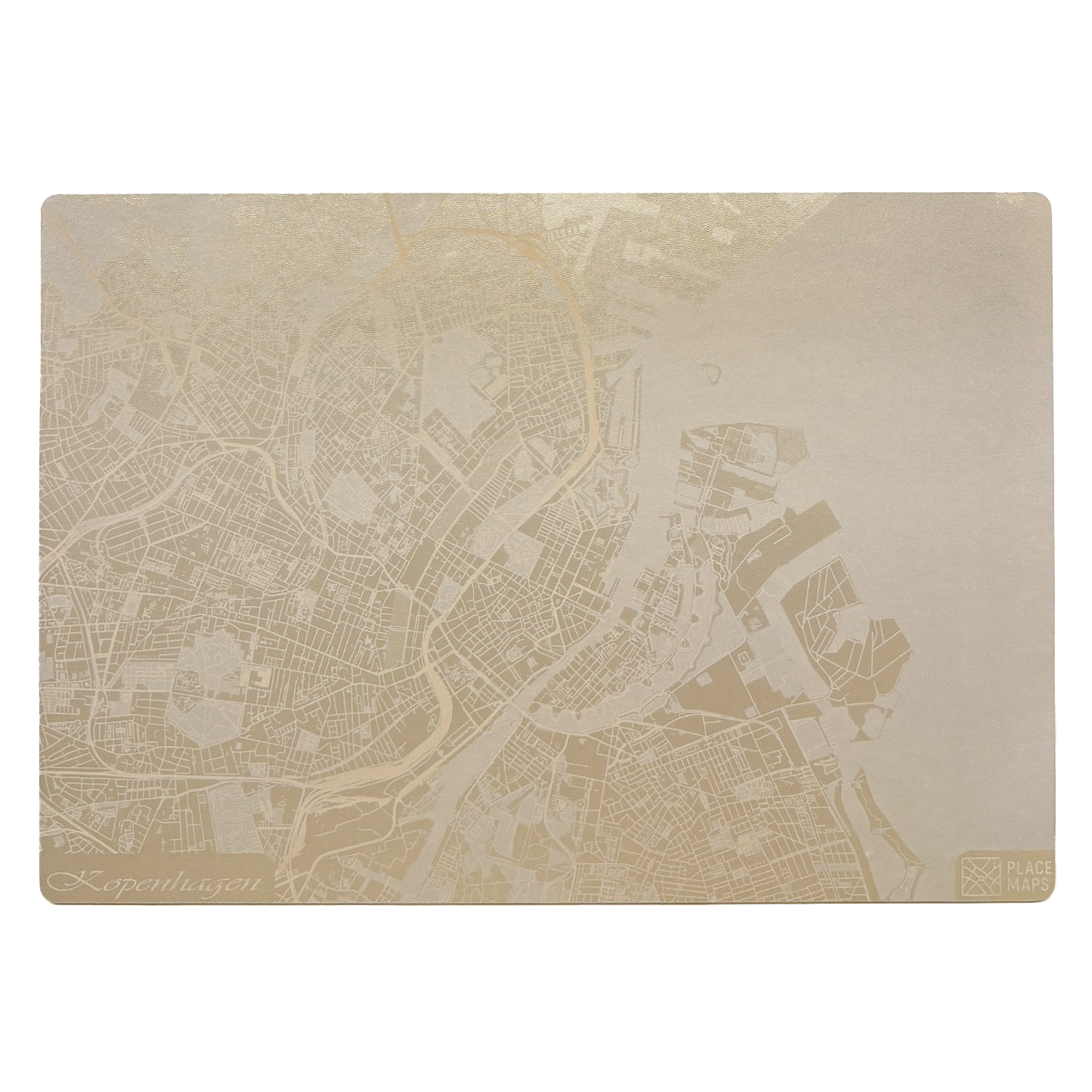 Place Maps Placemat Champagne