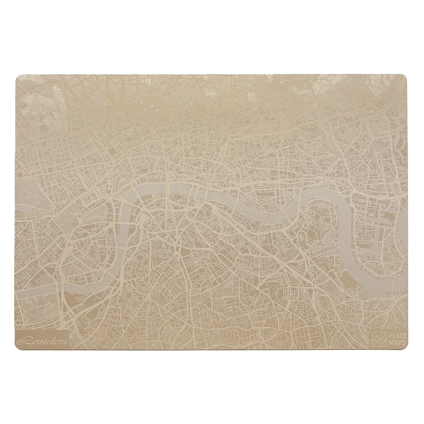 Place Maps Placemat Champagne