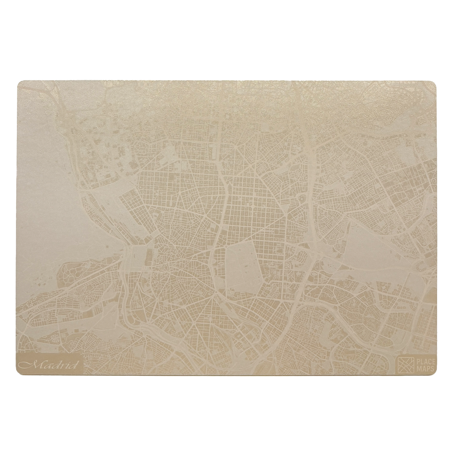 Place Maps Placemat Champagne
