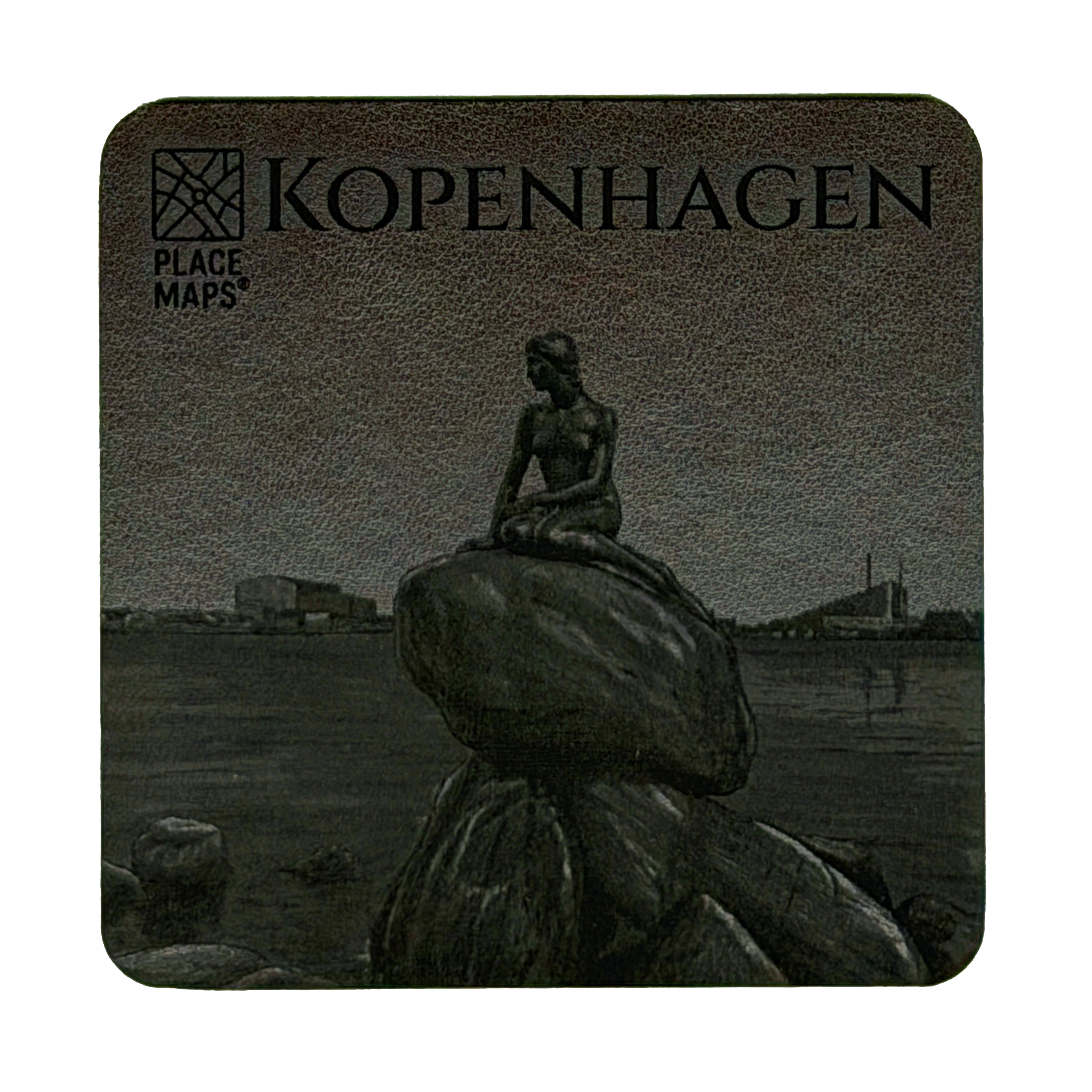Place Maps Onderzetter Cacaobruin - Gent: 3 Torens