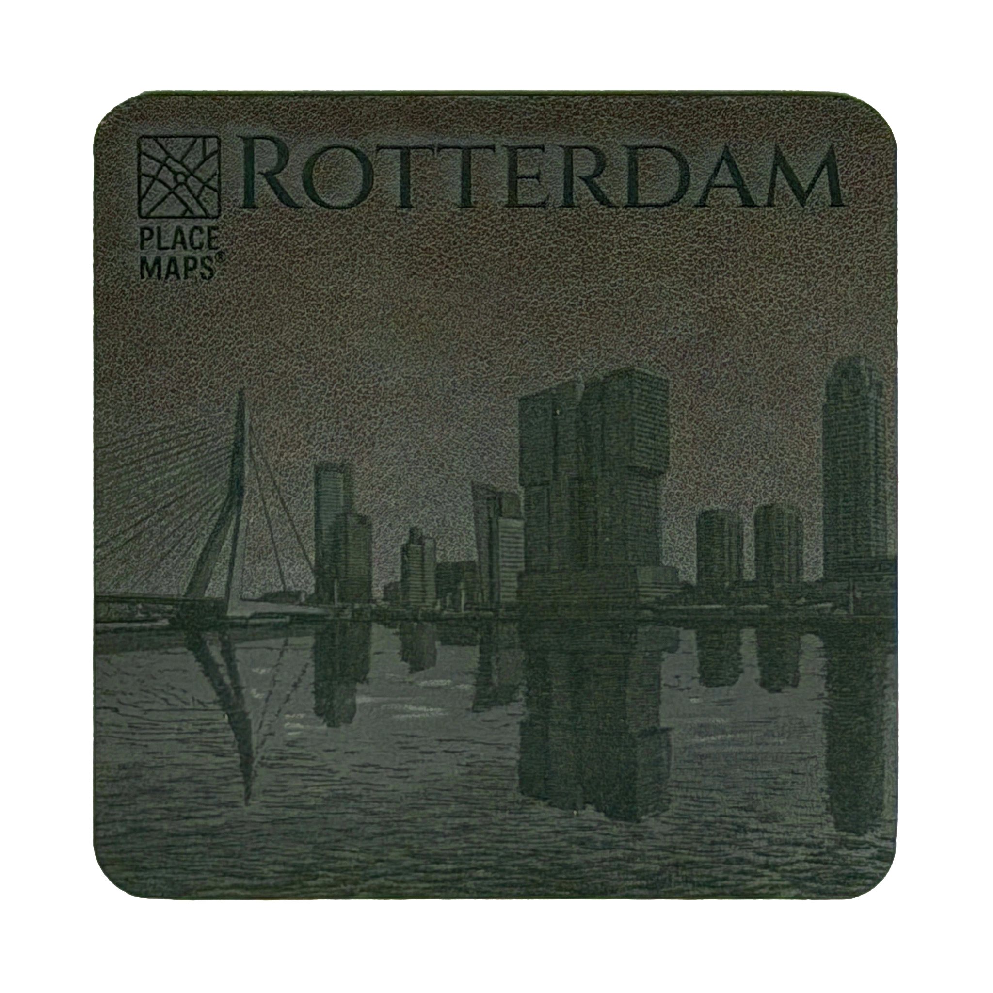 Place Maps Onderzetter Cacaobruin - Gent: Lam Gods