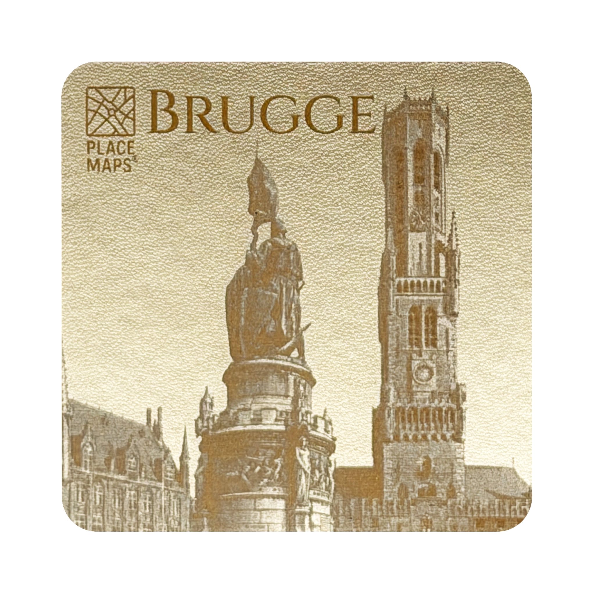 Place Maps Onderzetter Champagne - Gent: Lam Gods