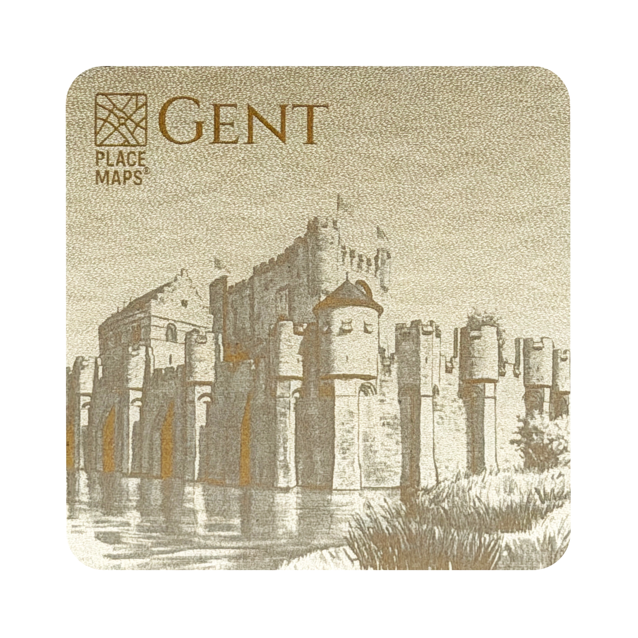 Place Maps Onderzetter Champagne - Gent
