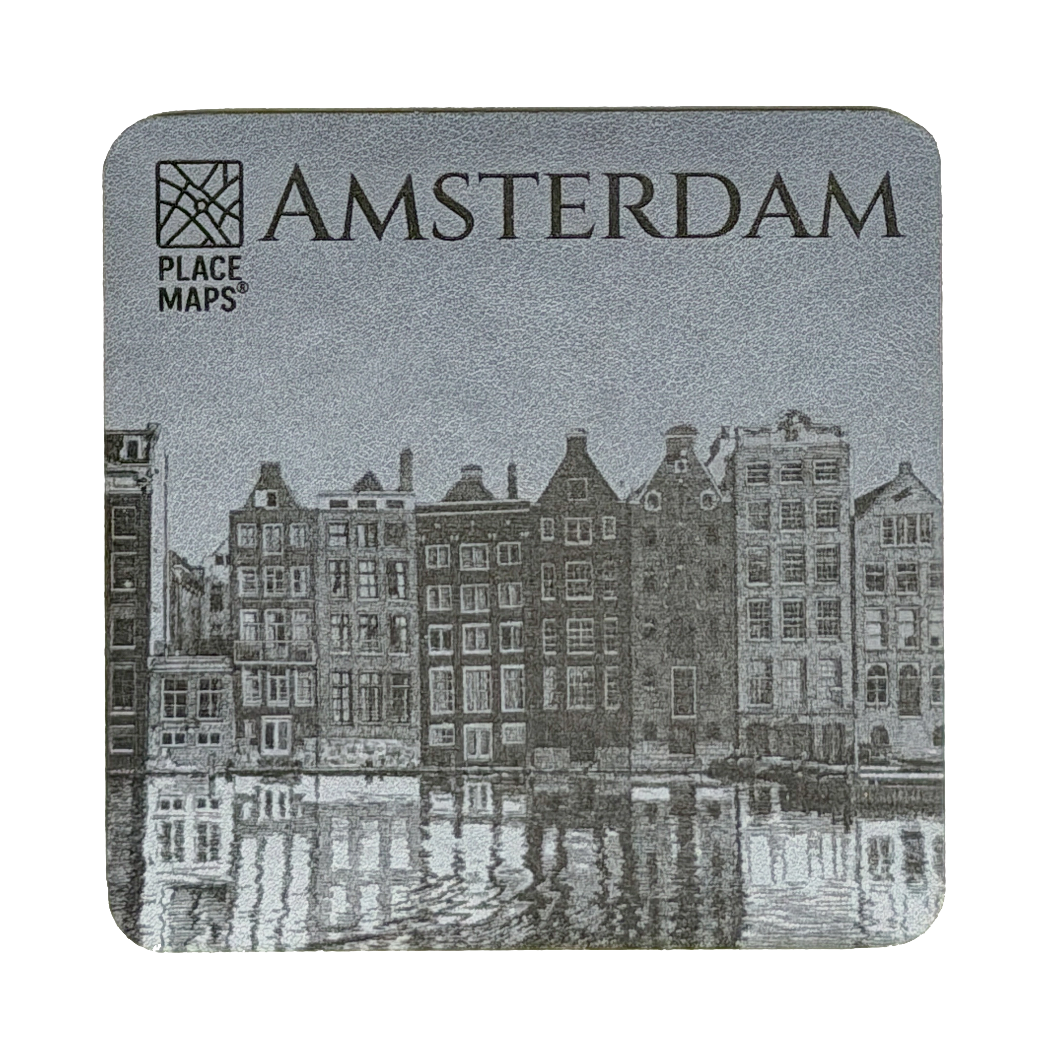 Place Maps Onderzetter Leigrijs - Brugge