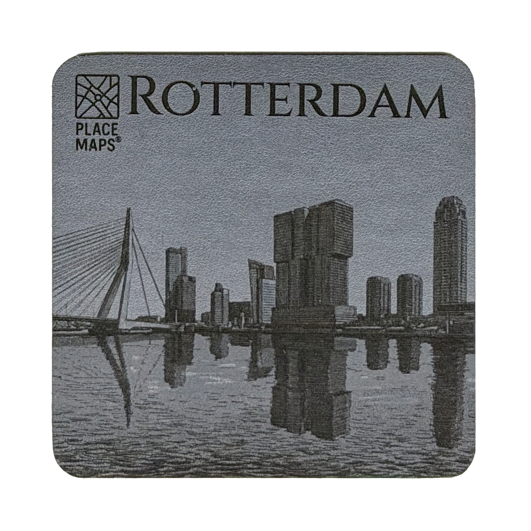 Place Maps Onderzetter Leigrijs - Antwerpen