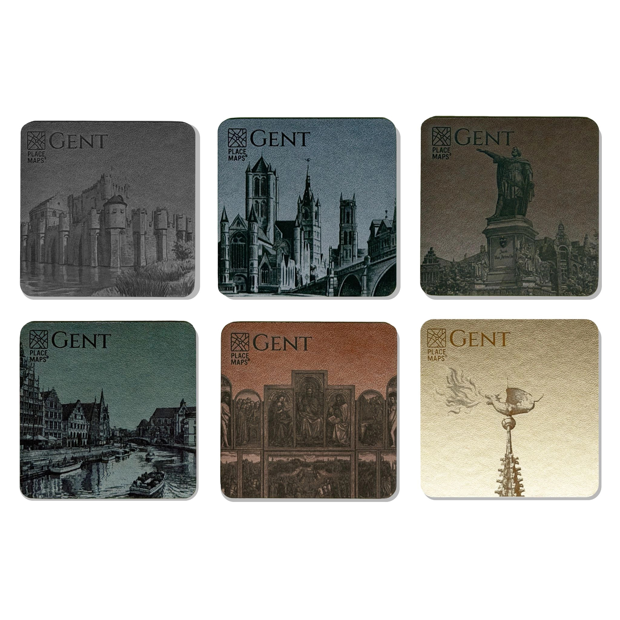 Place Maps Onderzetter Gent Set - Mix