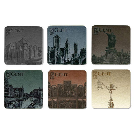 Place Maps Onderzetter Gent Set - Mix