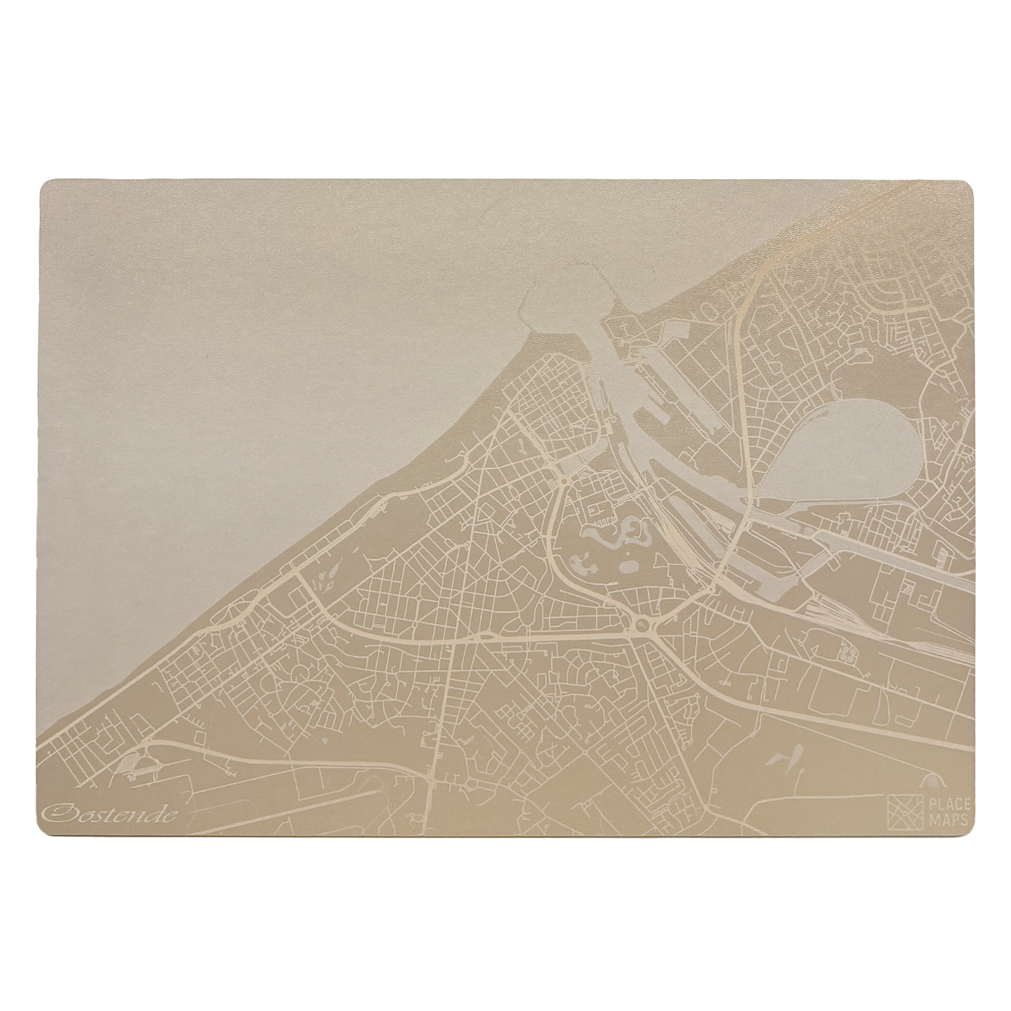Place Maps Placemat Champagne