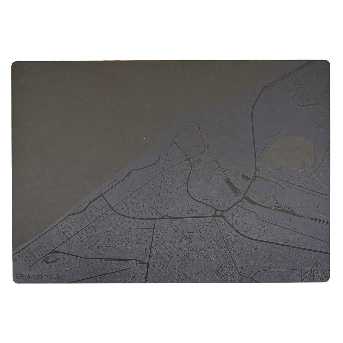 Place Maps Placemat Leigrijs