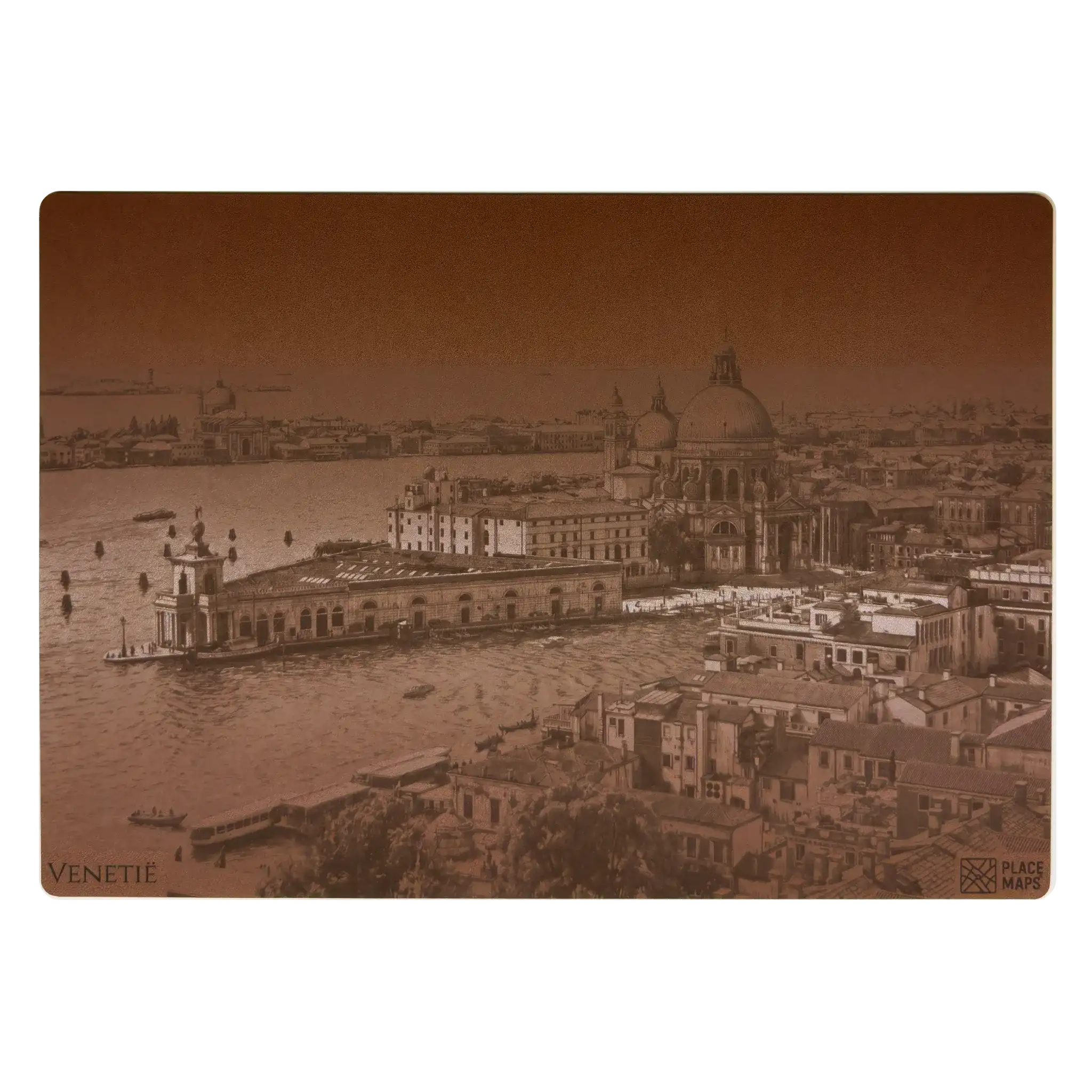 Leren Placemat Skyline Venetië - Grand Canal