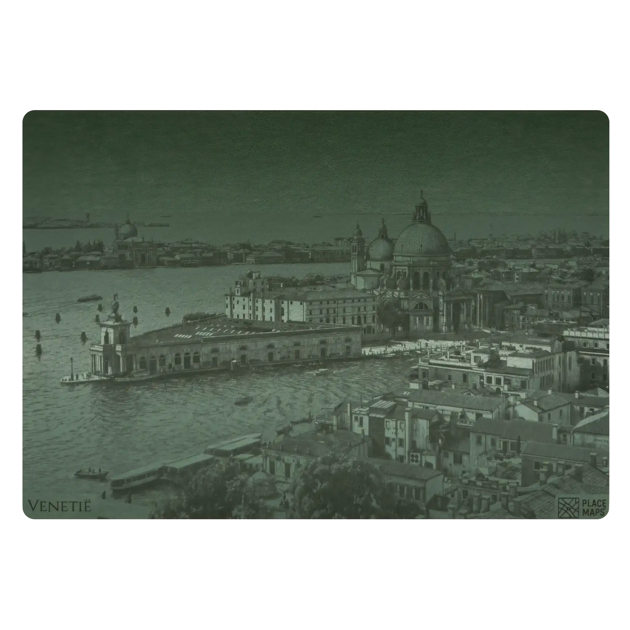 Leren Placemat Skyline Venetië - Grand Canal