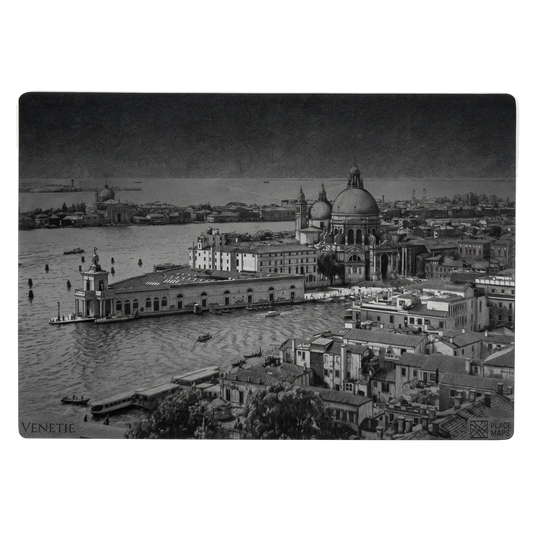 Leren Placemat Skyline Venetië - Grand Canal