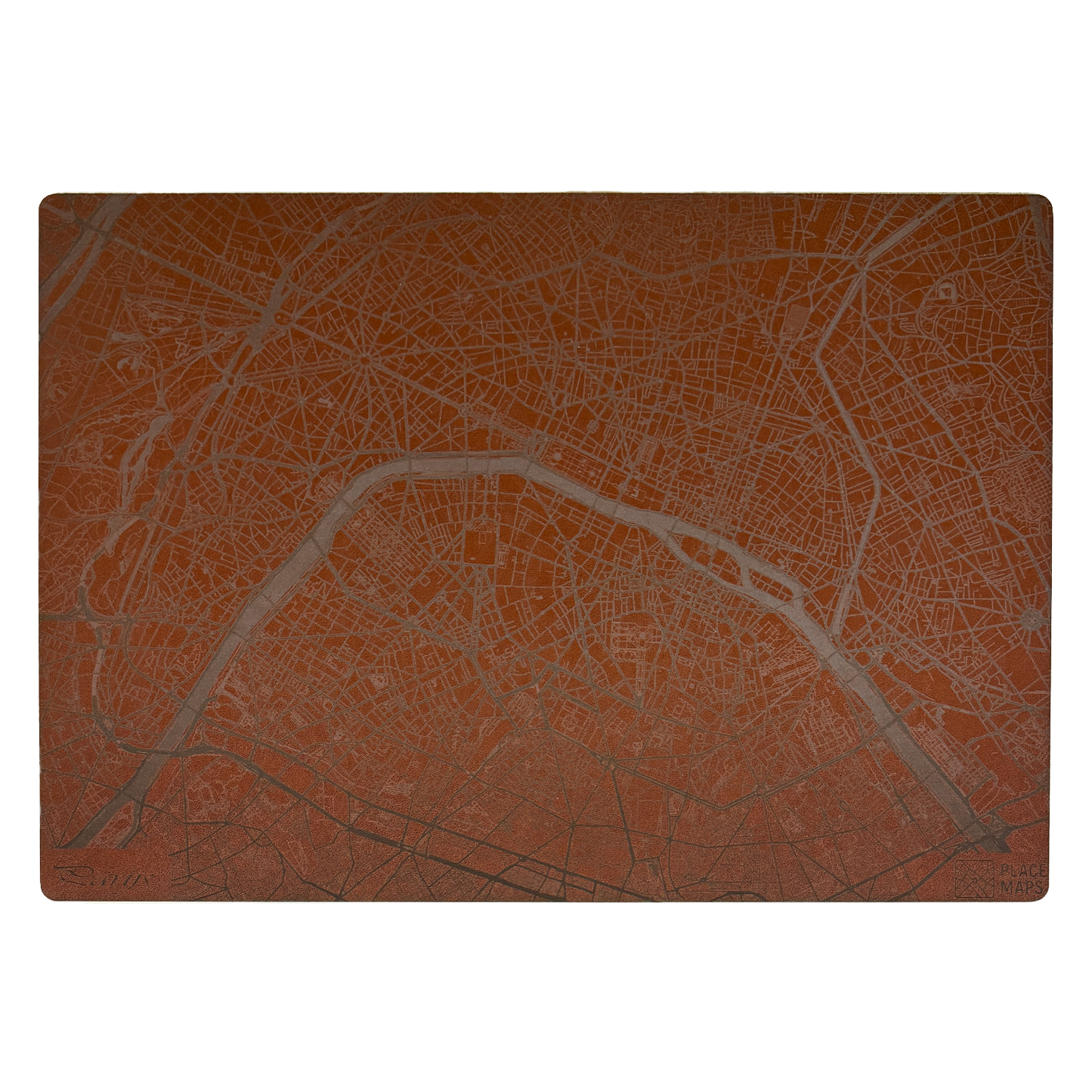 Place Maps Placemat Kastanjebruin