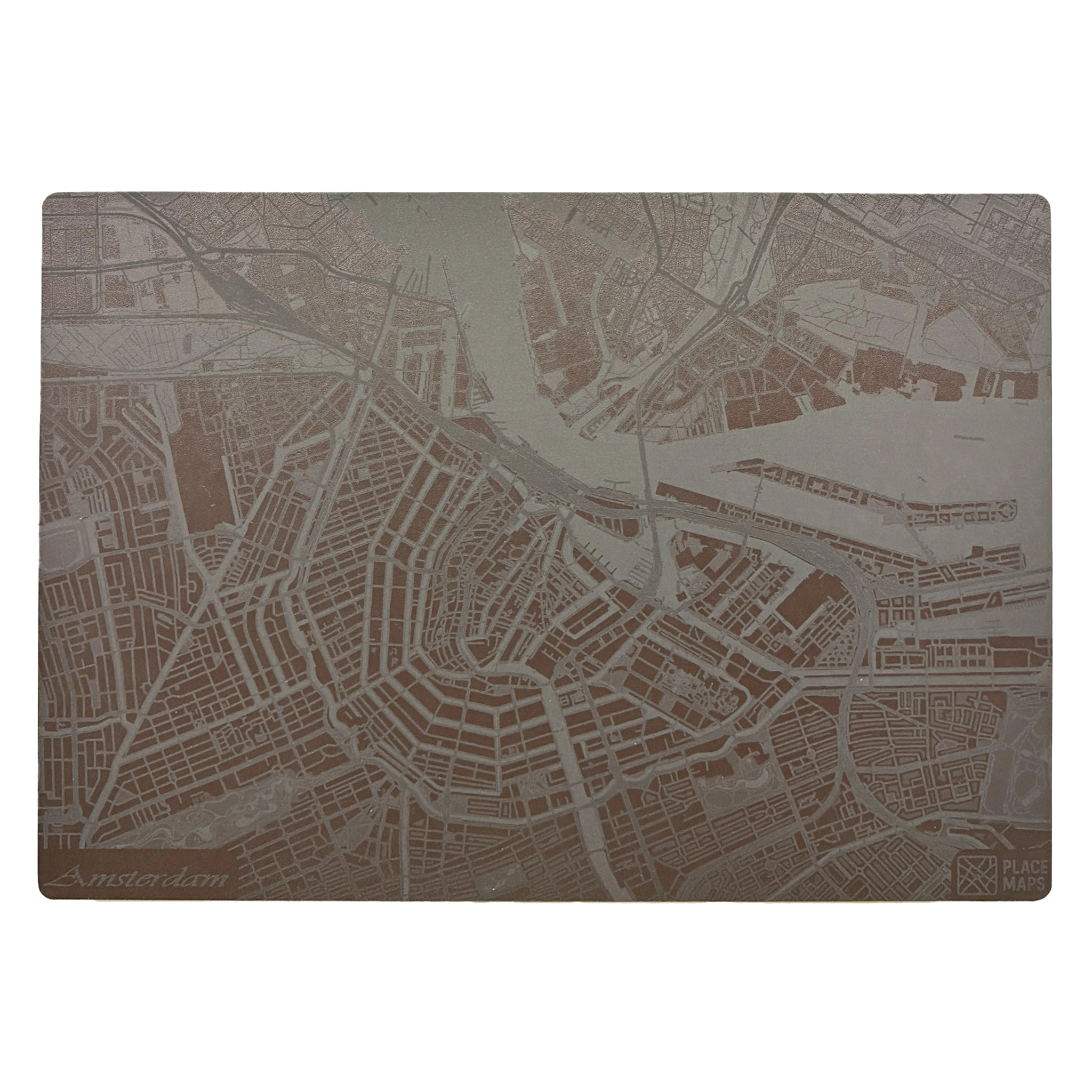 Place Maps Placemat Cacaobruin - Oostende
