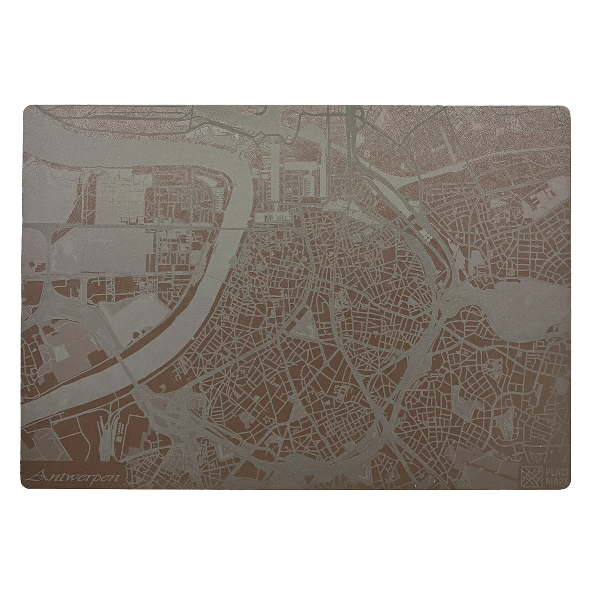 Place Maps Placemat Cacaobruin - Amsterdam