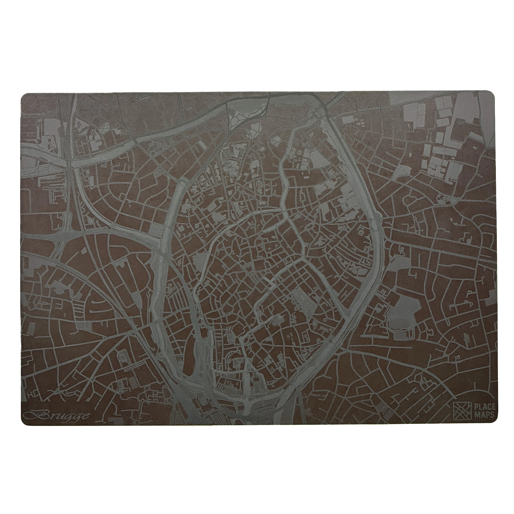 Place Maps Placemat Cacaobruin - Antwerpen
