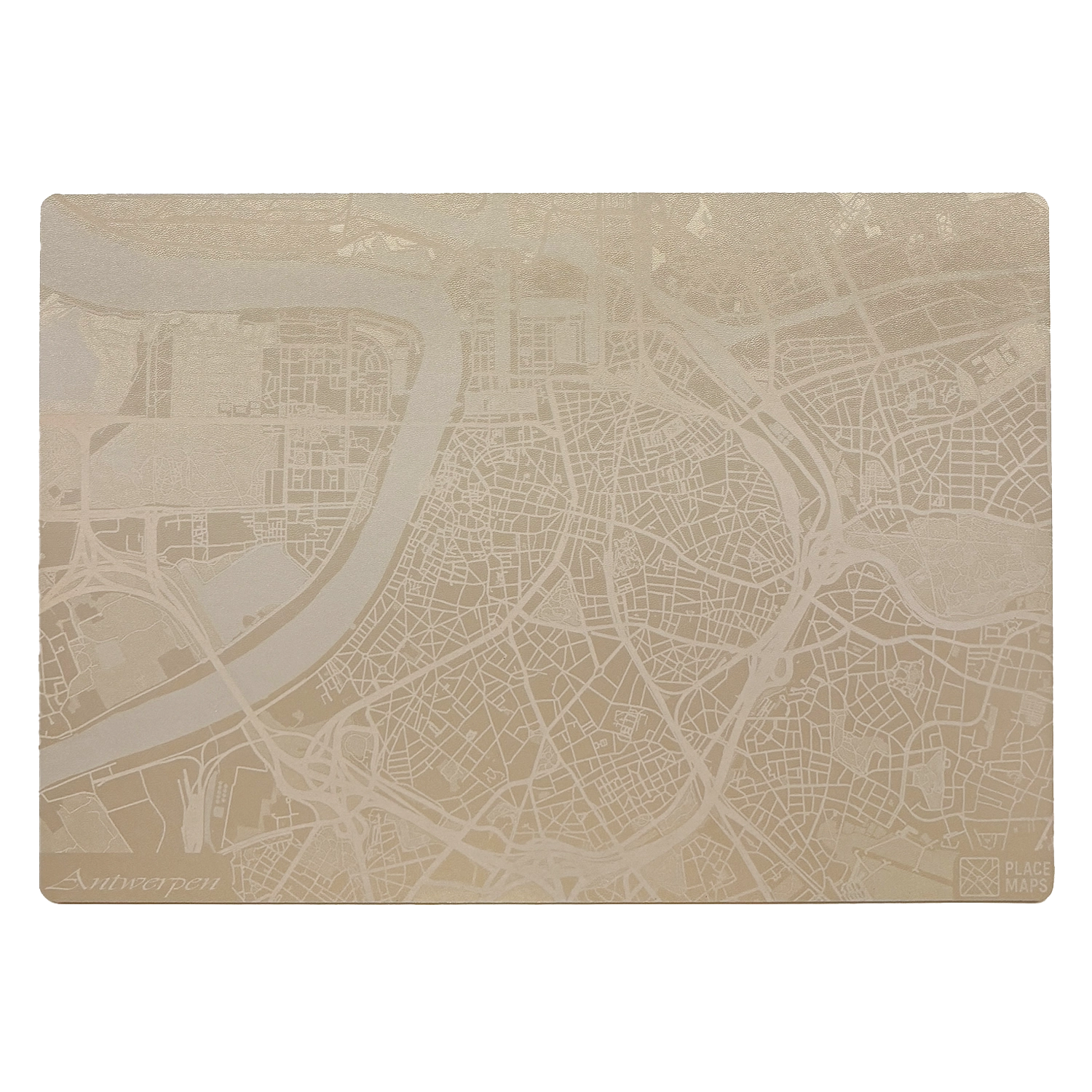 Place Maps Placemat Champagne - Madrid