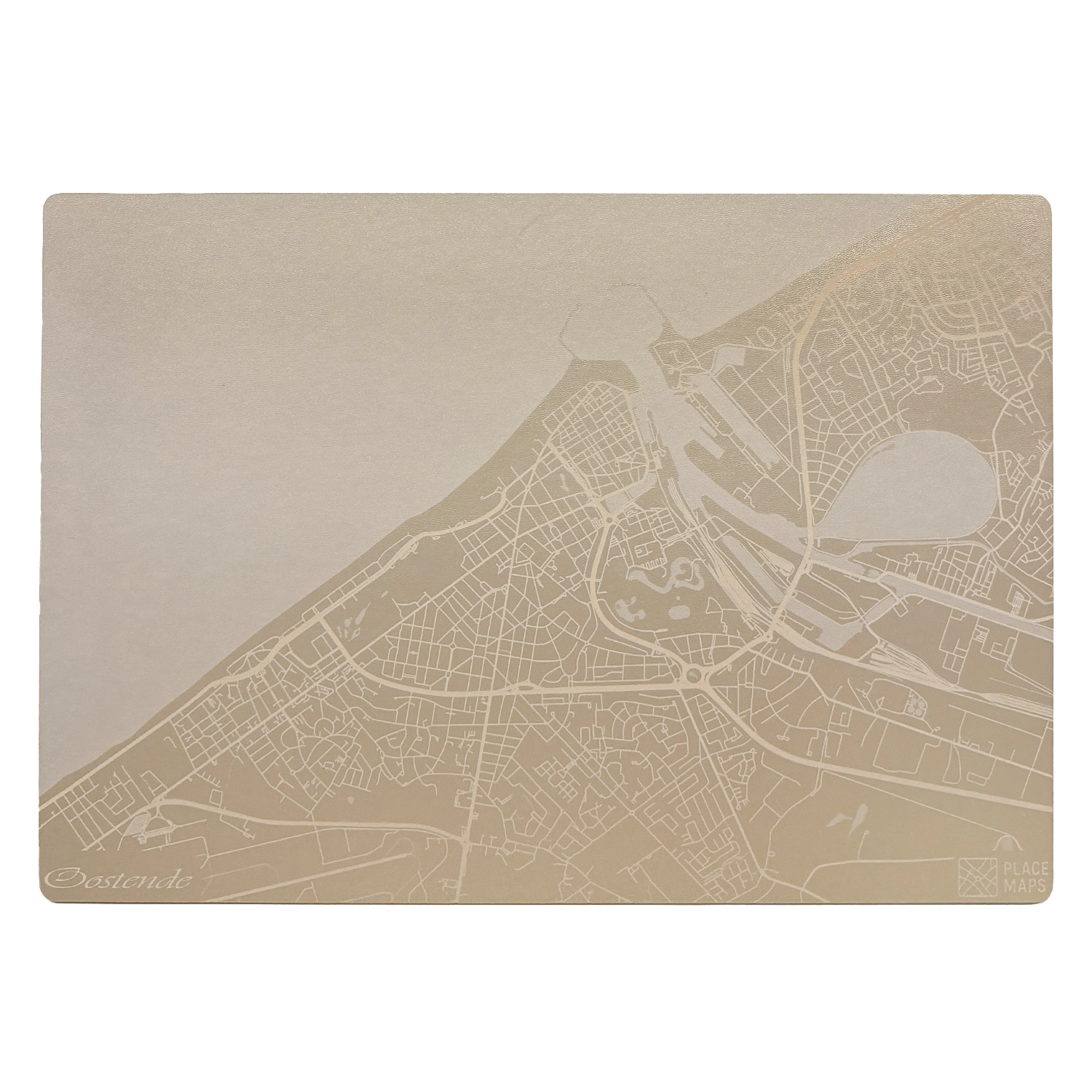 Place Maps Placemat Champagne - Oostende