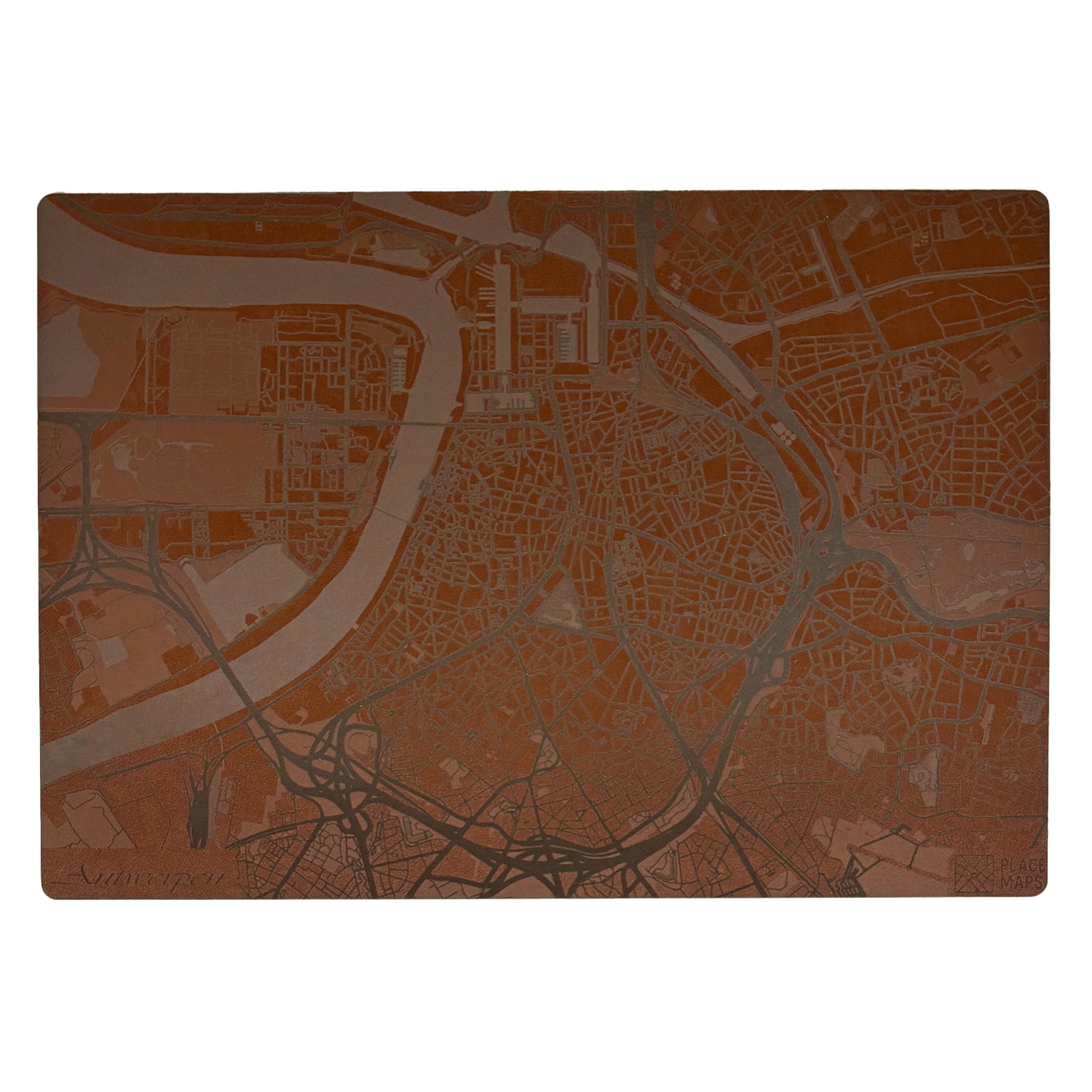 Place Maps Placemat Kastanjebruin - Venetië