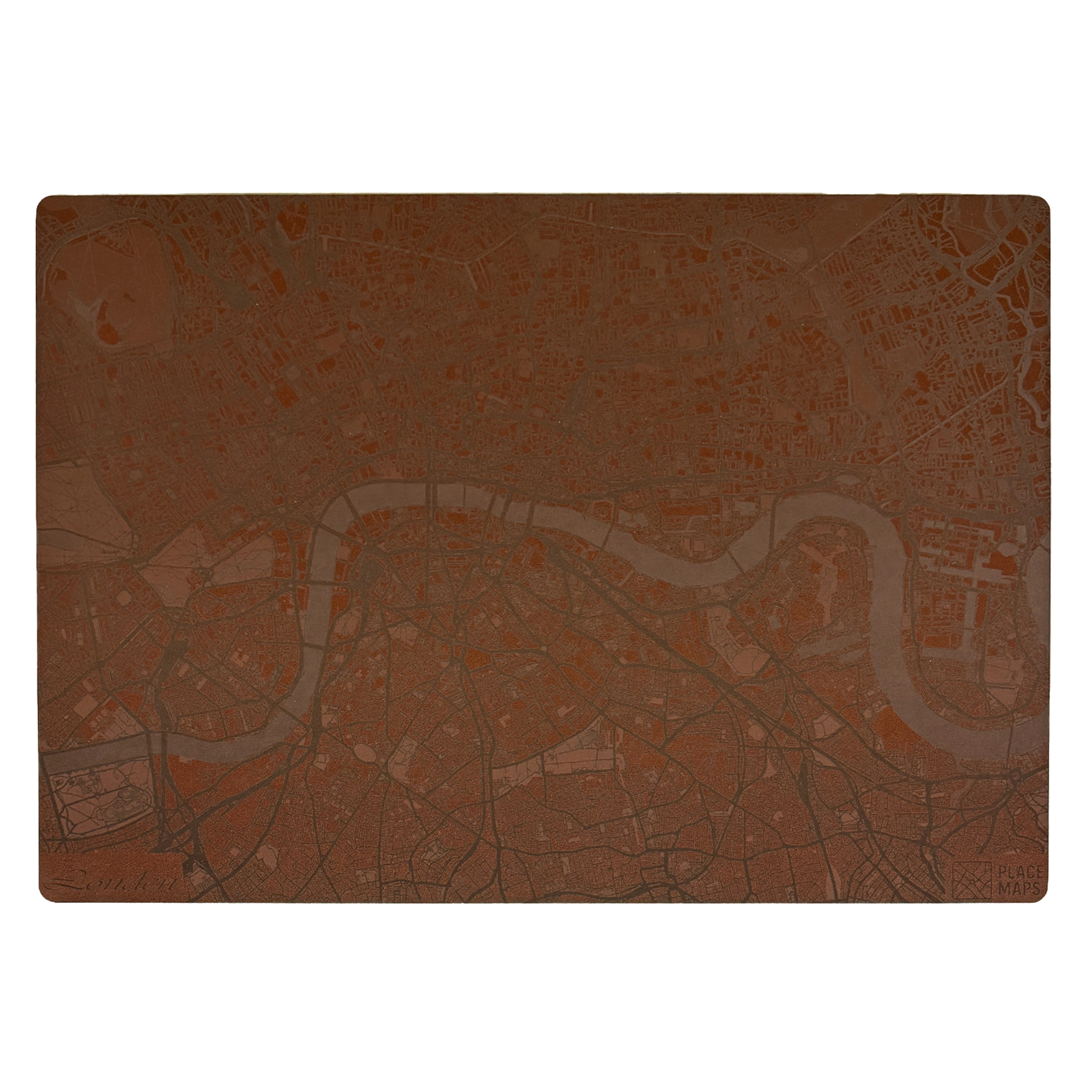 Place Maps Placemat Kastanjebruin - Gent
