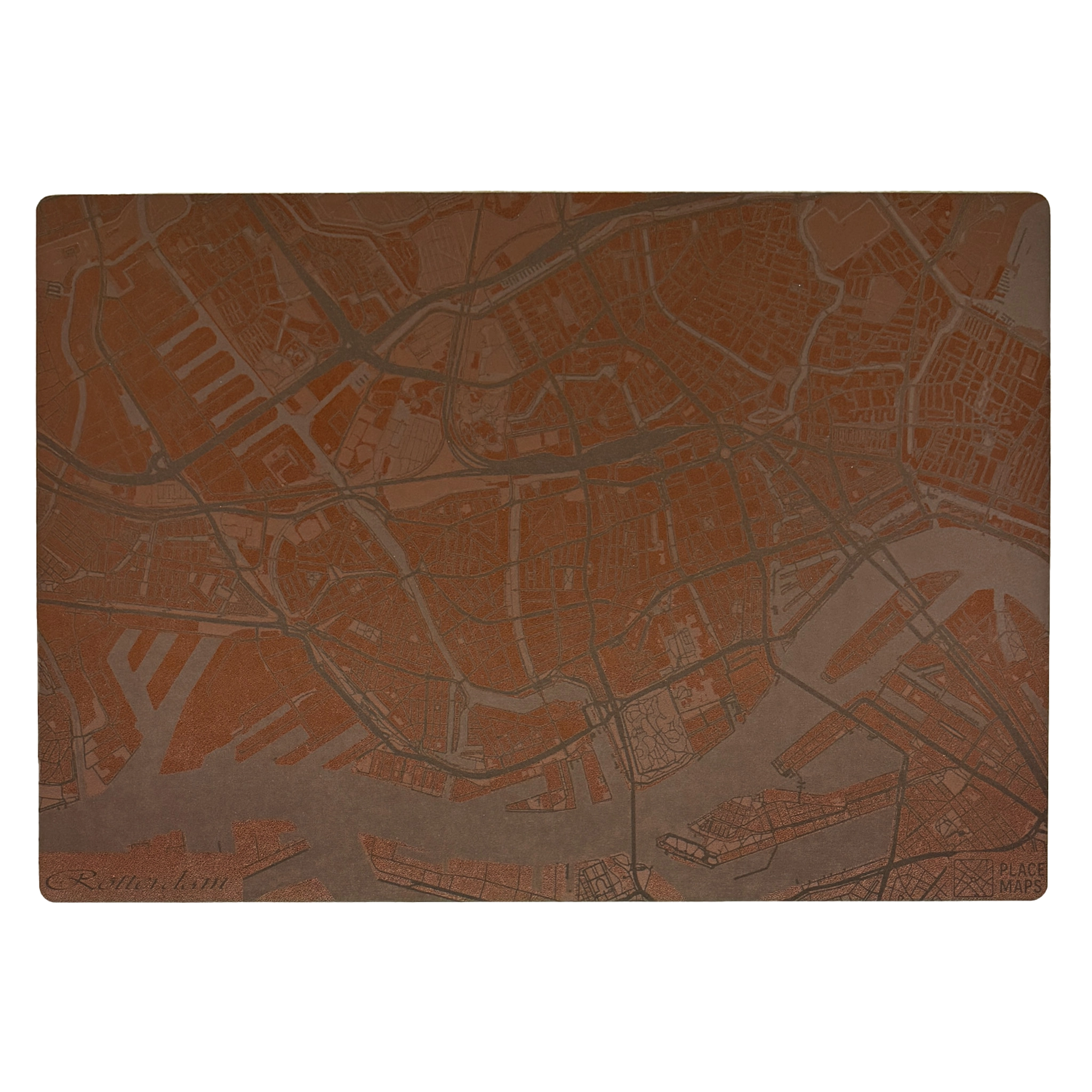 Place Maps Placemat Kastanjebruin - Berlijn