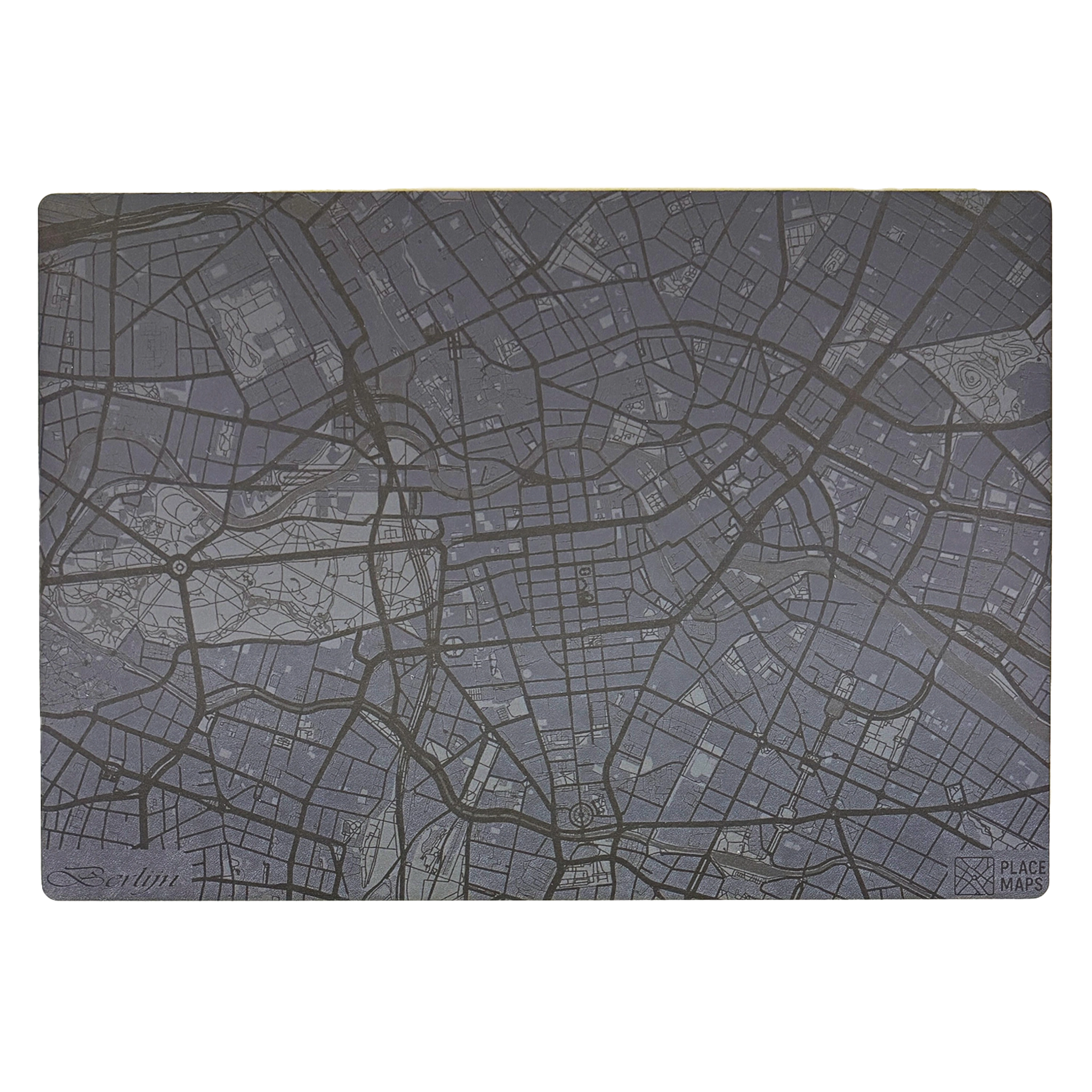 Place Maps Placemat Leigrijs - Oostende