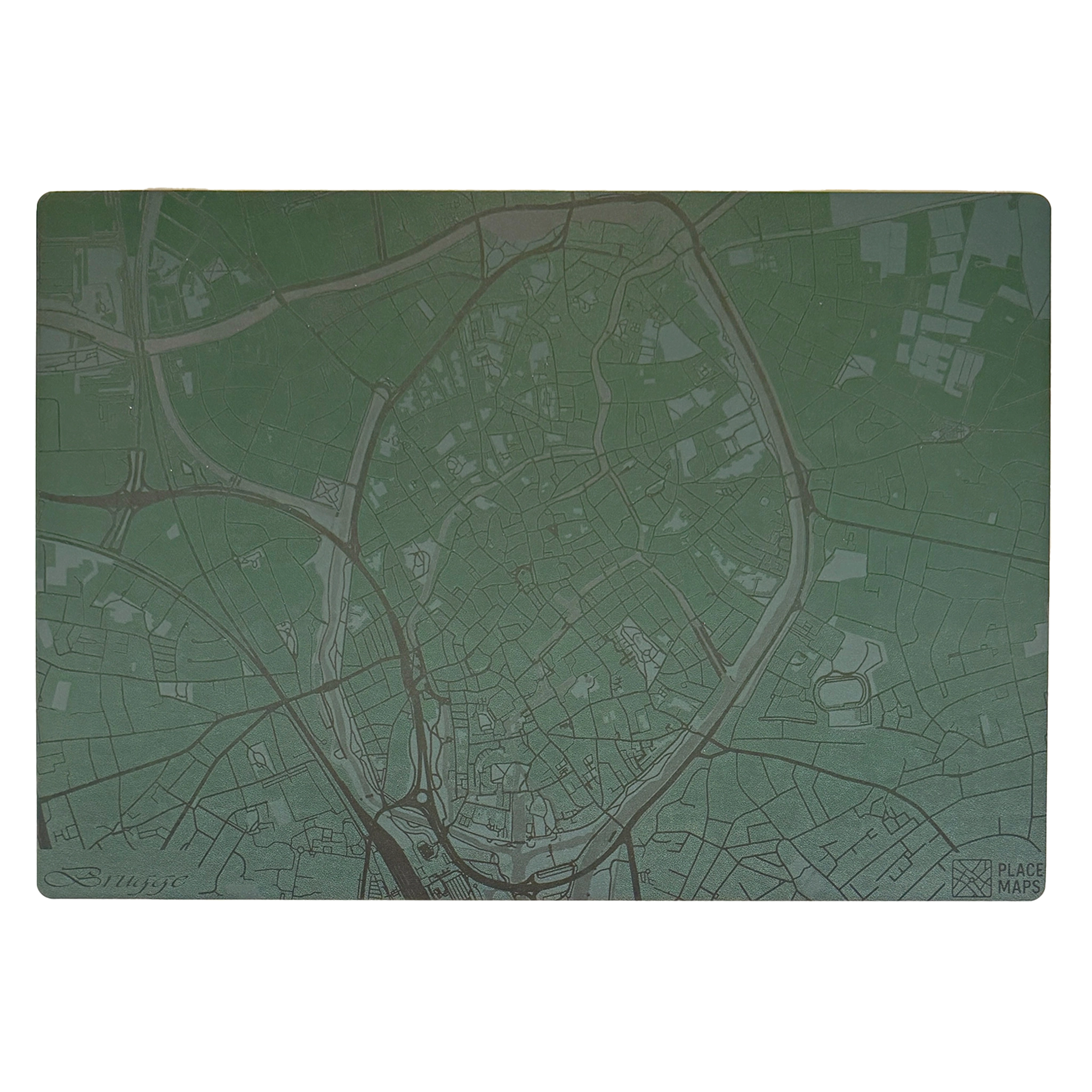 Place Maps Placemat Mosgroen - Kopenhagen