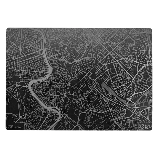Leren Placemat Stadskaart Rome
