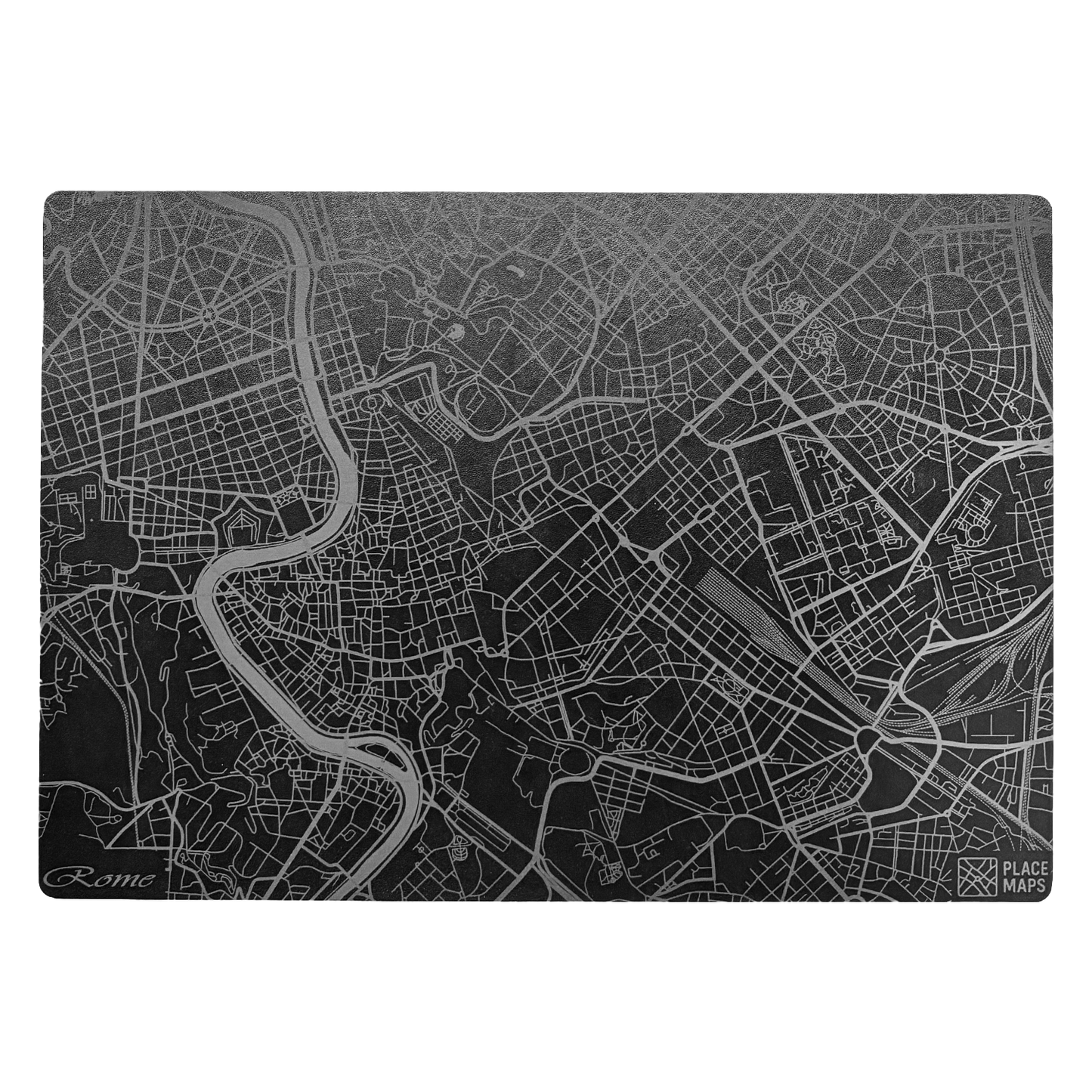 Place Maps Placemat Zwart