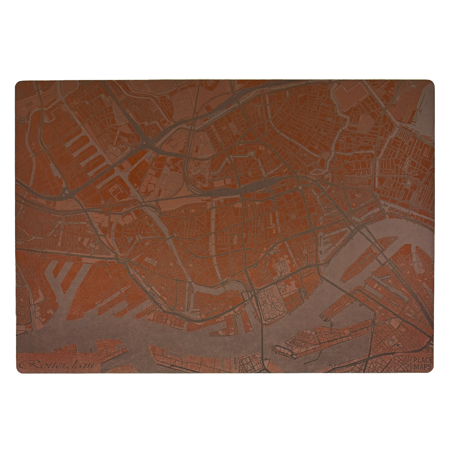 Place Maps Placemat Kastanjebruin