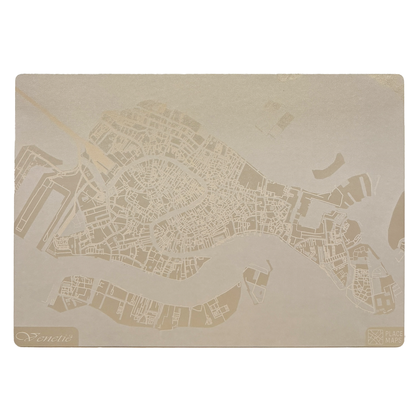Place Maps Placemat Champagne